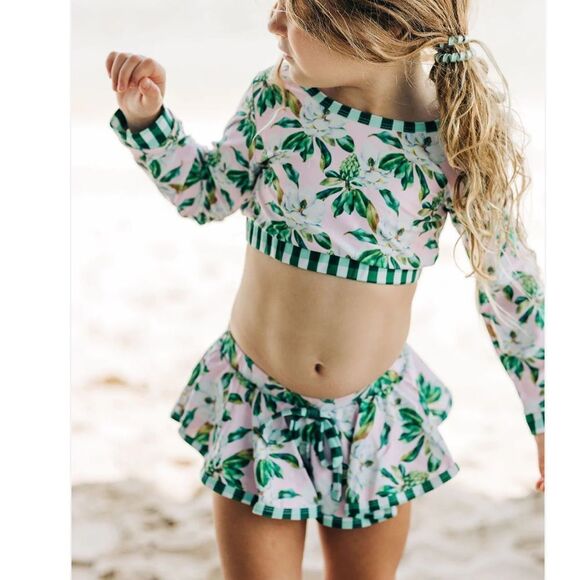 SUGAR BEE CLOTHING
Skirt Bikini - Magnolia Size 7 NWT in packaging - Picture 3 of 7